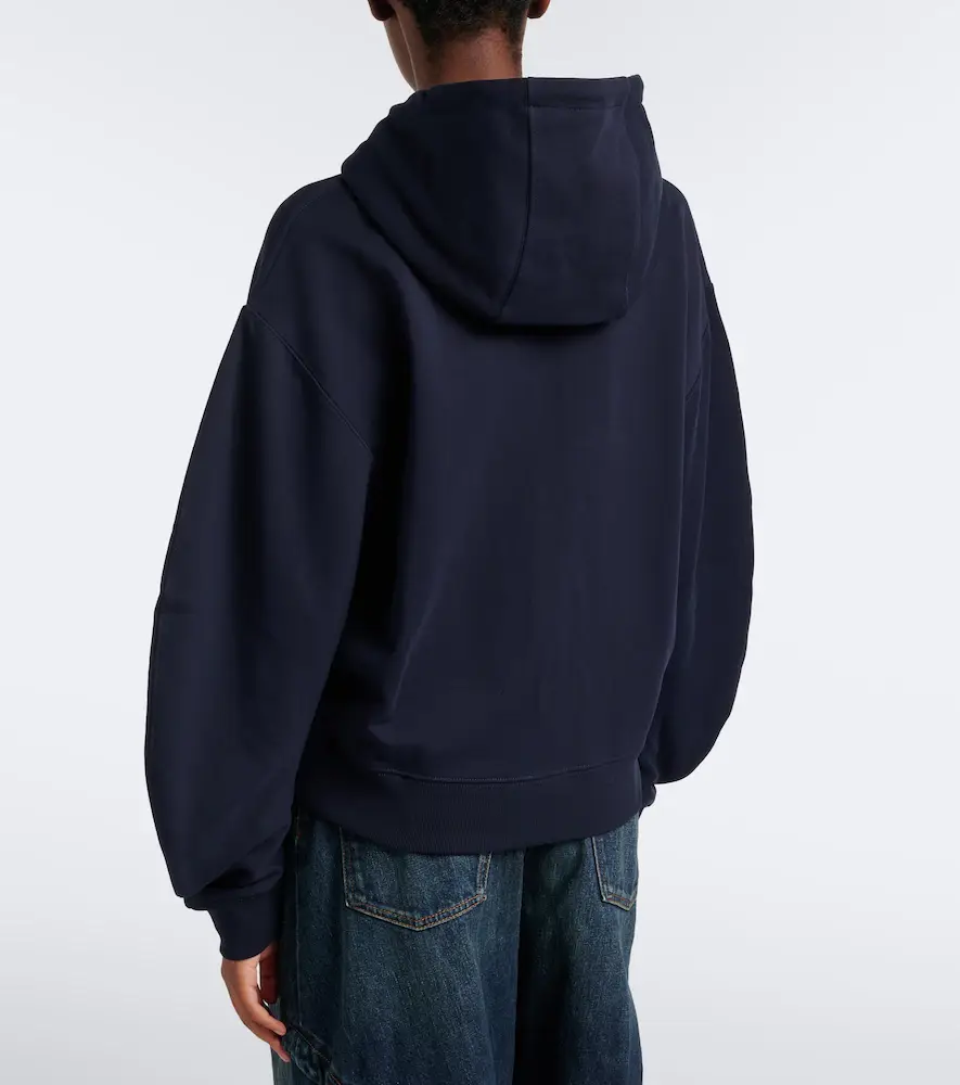 Loewe Flamenco cotton fleece zip-up hoodie | Thumbnail 3 Loewe Flamenco cotton fleece zip-up hoodie | Thumbnail 3