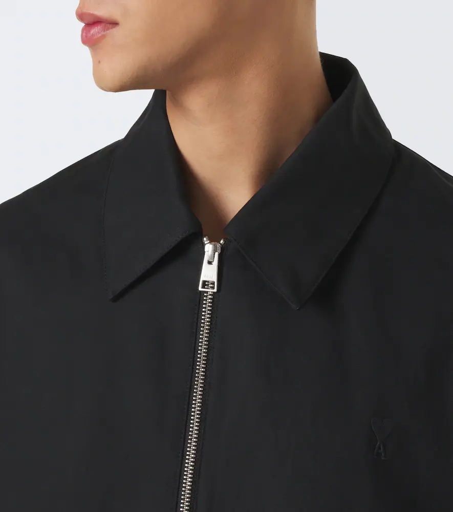 AMI PARIS Ami De Coeur cotton blouson jacket | Thumbnail 7 AMI PARIS Ami De Coeur cotton blouson jacket | Thumbnail 7