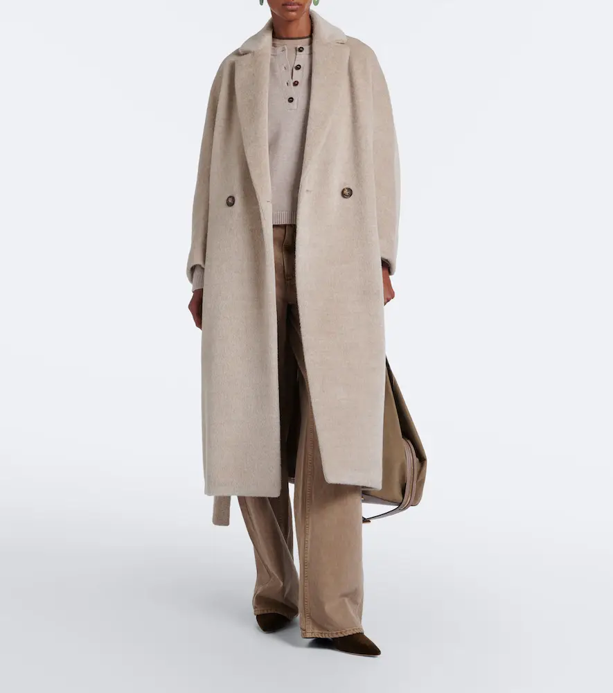 'S Max Mara 'S Max Mara Alpaca and wool wrap coat | Thumbnail 2 'S Max Mara 'S Max Mara Alpaca and wool wrap coat | Thumbnail 2
