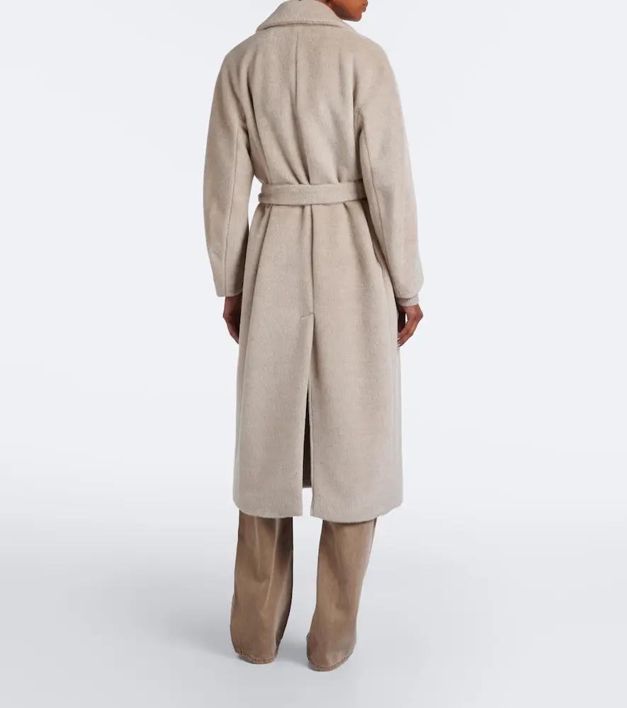 'S Max Mara 'S Max Mara Alpaca and wool wrap coat | Thumbnail 4 'S Max Mara 'S Max Mara Alpaca and wool wrap coat | Thumbnail 4
