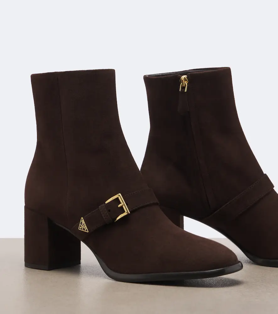 Prada Suede ankle boots | Thumbnail 2 Prada Suede ankle boots | Thumbnail 2