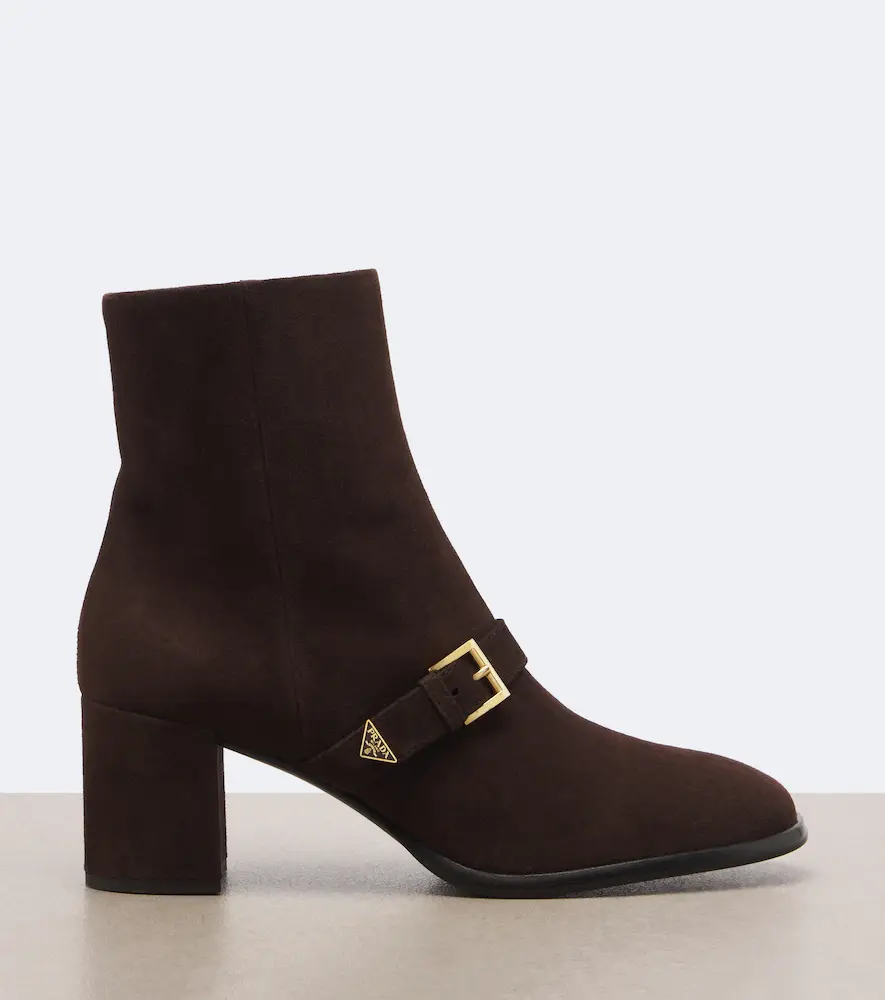 Prada Suede ankle boots | Thumbnail 4 Prada Suede ankle boots | Thumbnail 4