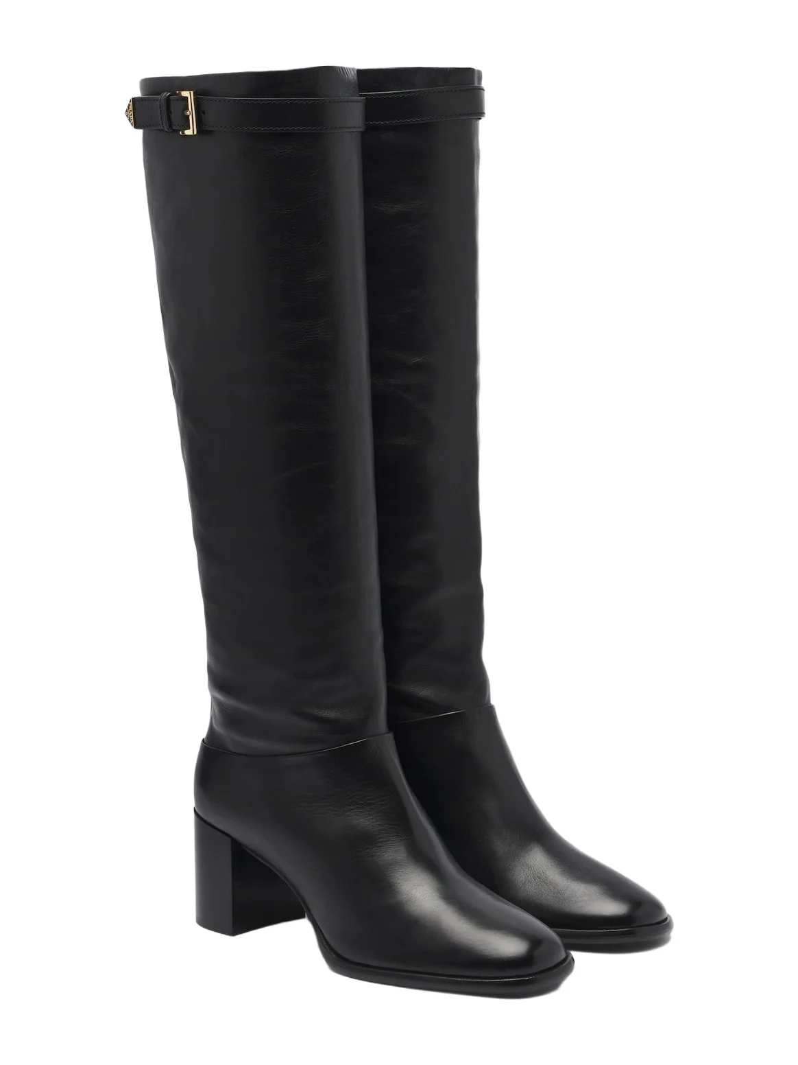 Leather knee-high boots Leather knee-high boots