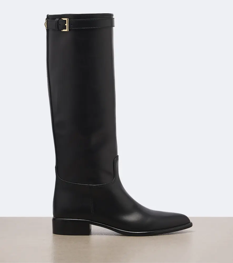 Prada Leather knee-high boots | Thumbnail 4 Prada Leather knee-high boots | Thumbnail 4