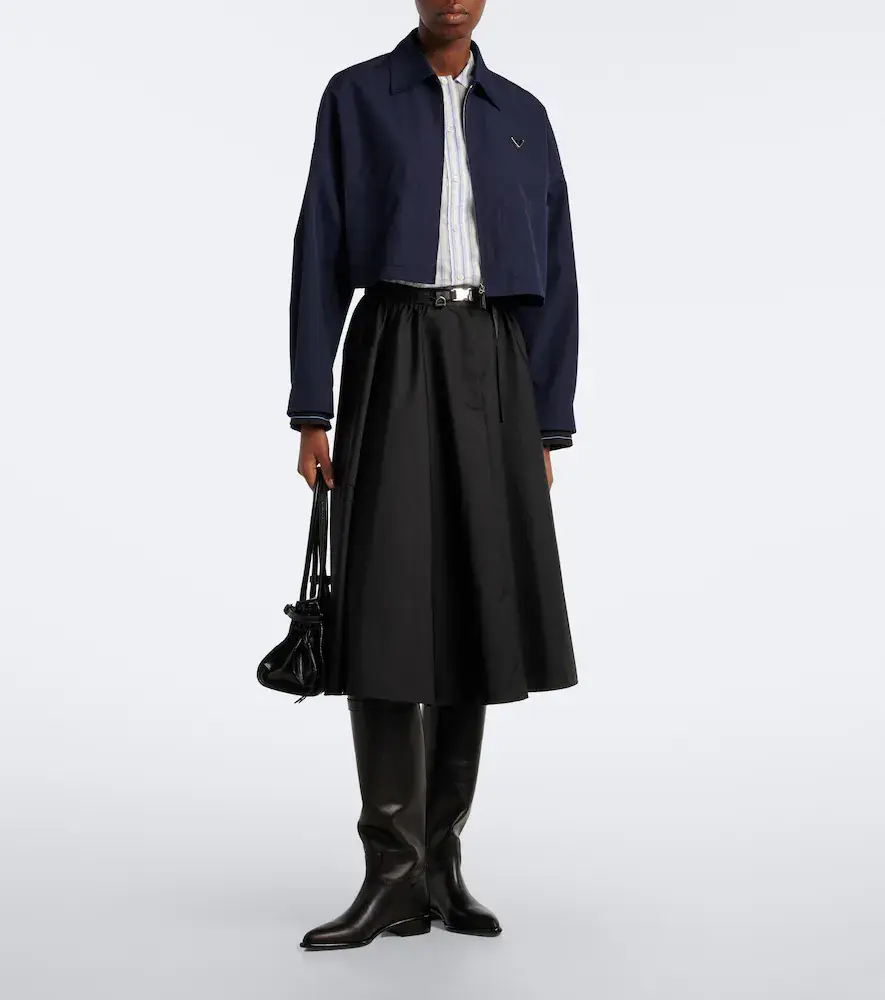 Prada Leather knee-high boots | Thumbnail 6 Prada Leather knee-high boots | Thumbnail 6