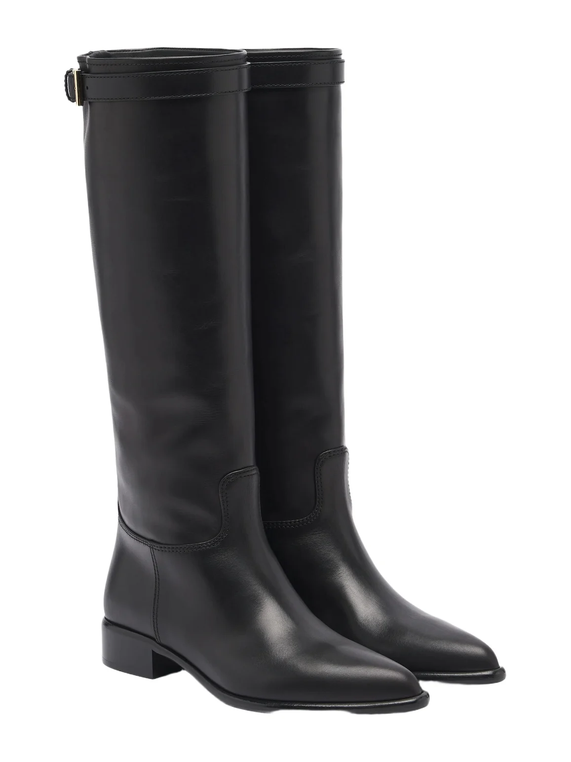 Leather knee-high boots Leather knee-high boots