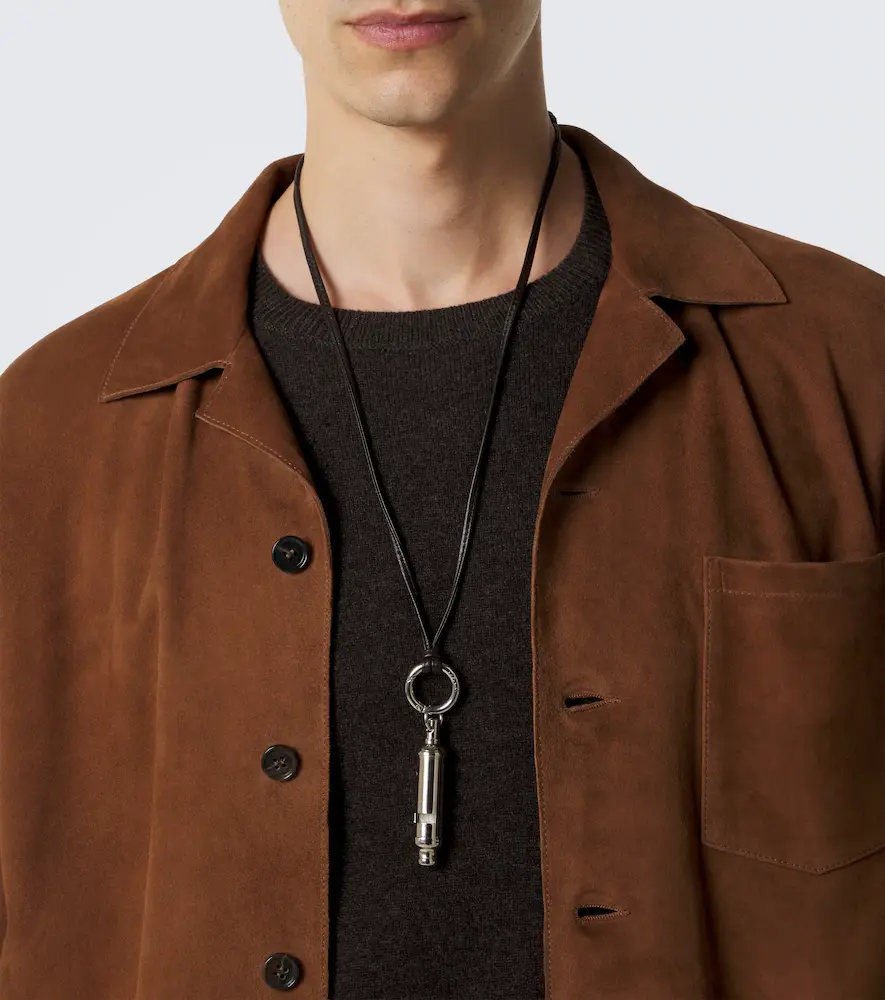 Lemaire Acme leather pendant necklace | Thumbnail 4 Lemaire Acme leather pendant necklace | Thumbnail 4