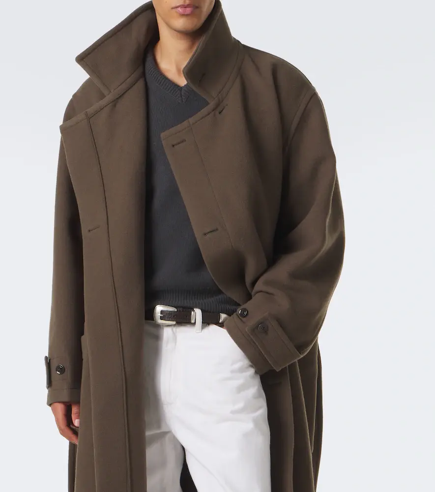 Lemaire Wool wrap coat | Thumbnail 4