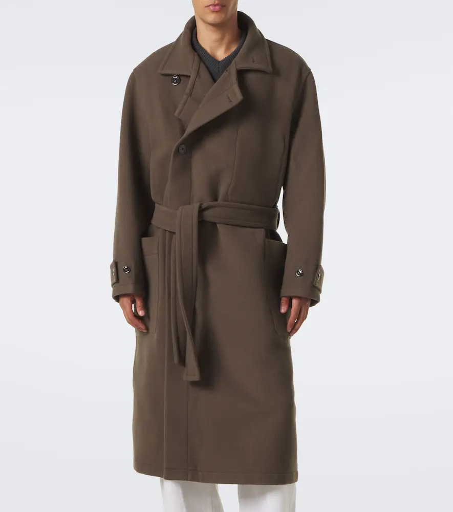 Lemaire Wool wrap coat | Thumbnail 6