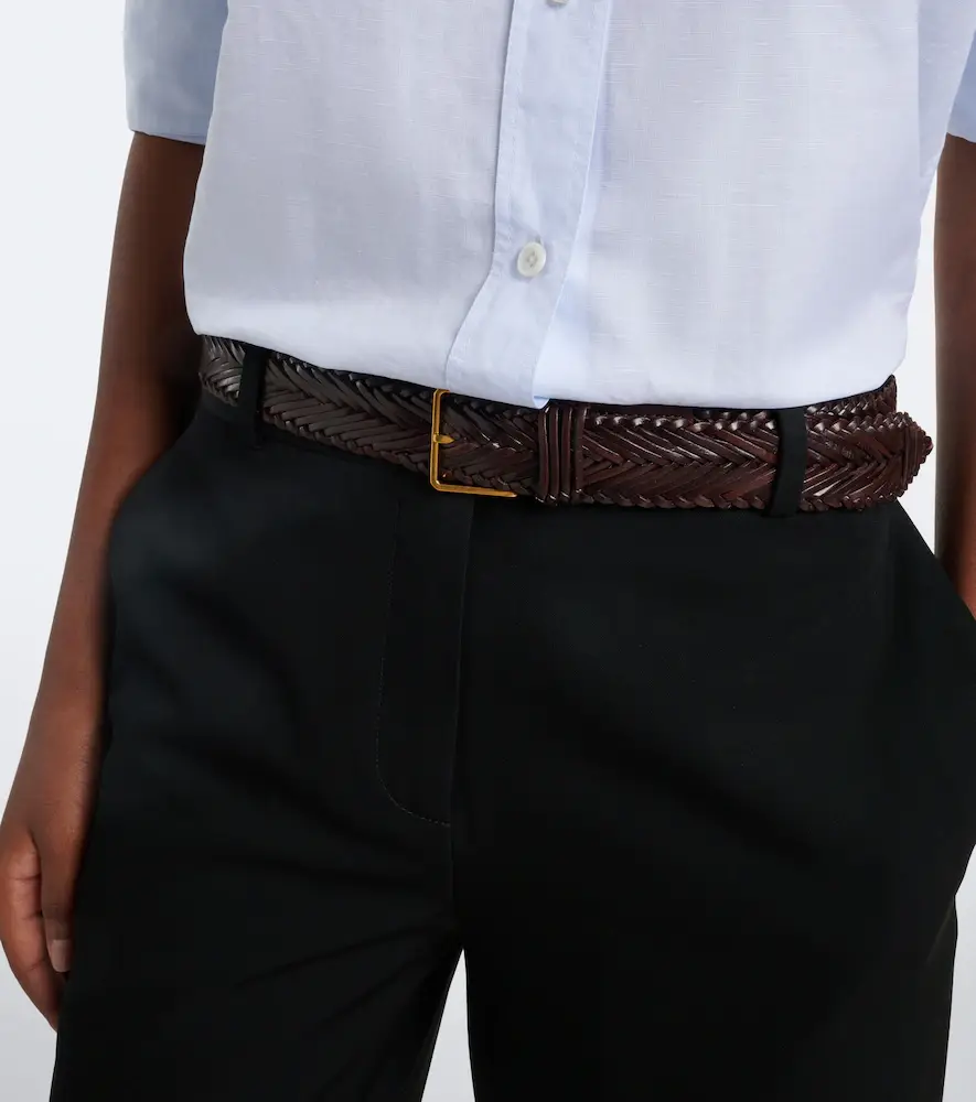 The Row Fisherman woven leather belt | Thumbnail 3 The Row Fisherman woven leather belt | Thumbnail 3