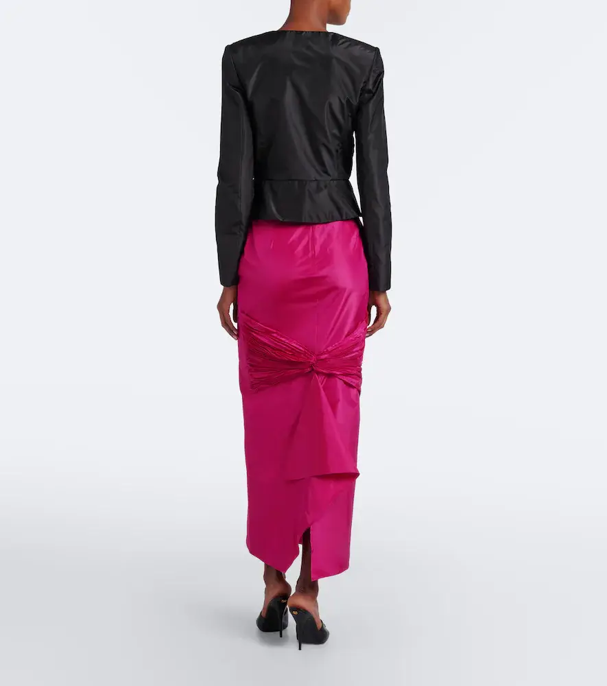Valentino Garavani Silk taffeta midi skirt | Thumbnail 5 Valentino Garavani Silk taffeta midi skirt | Thumbnail 5