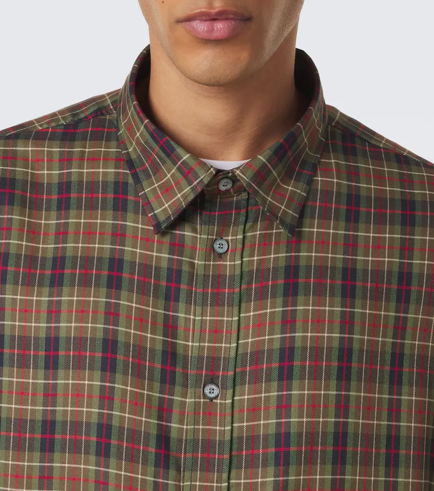 Acne Studios Checked flannel shirt | Thumbnail 5 Acne Studios Checked flannel shirt | Thumbnail 5