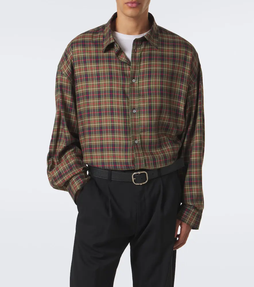 Acne Studios Checked flannel shirt | Thumbnail 6 Acne Studios Checked flannel shirt | Thumbnail 6