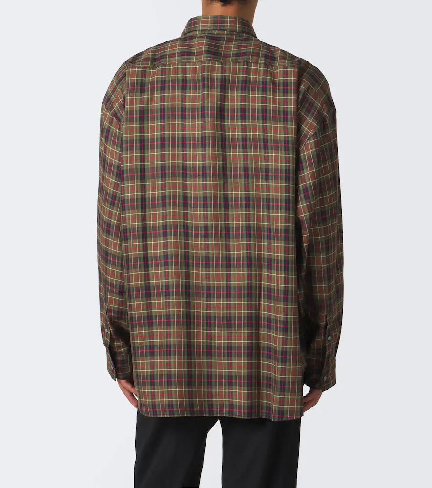 Acne Studios Checked flannel shirt | Thumbnail 8 Acne Studios Checked flannel shirt | Thumbnail 8