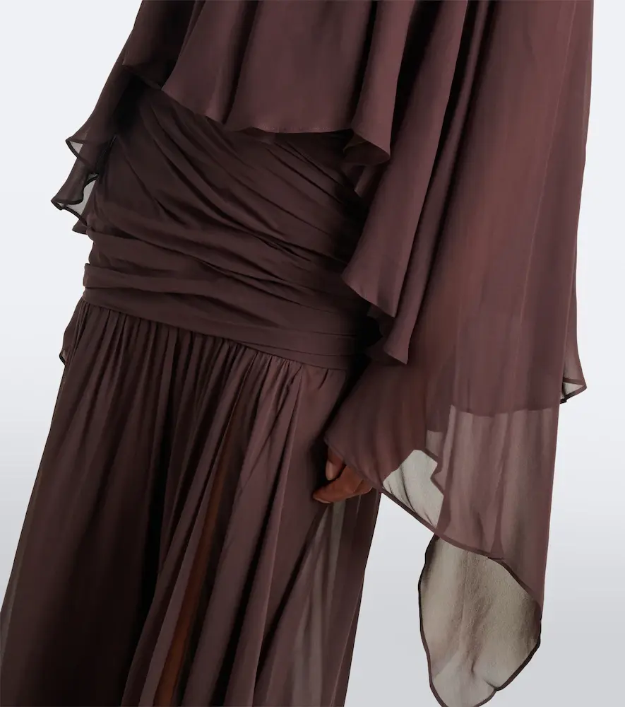 DE LA VALI Mia chiffon top | Thumbnail 2