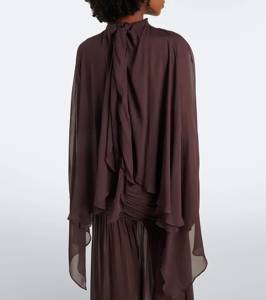 DE LA VALI Mia chiffon top | Thumbnail 5