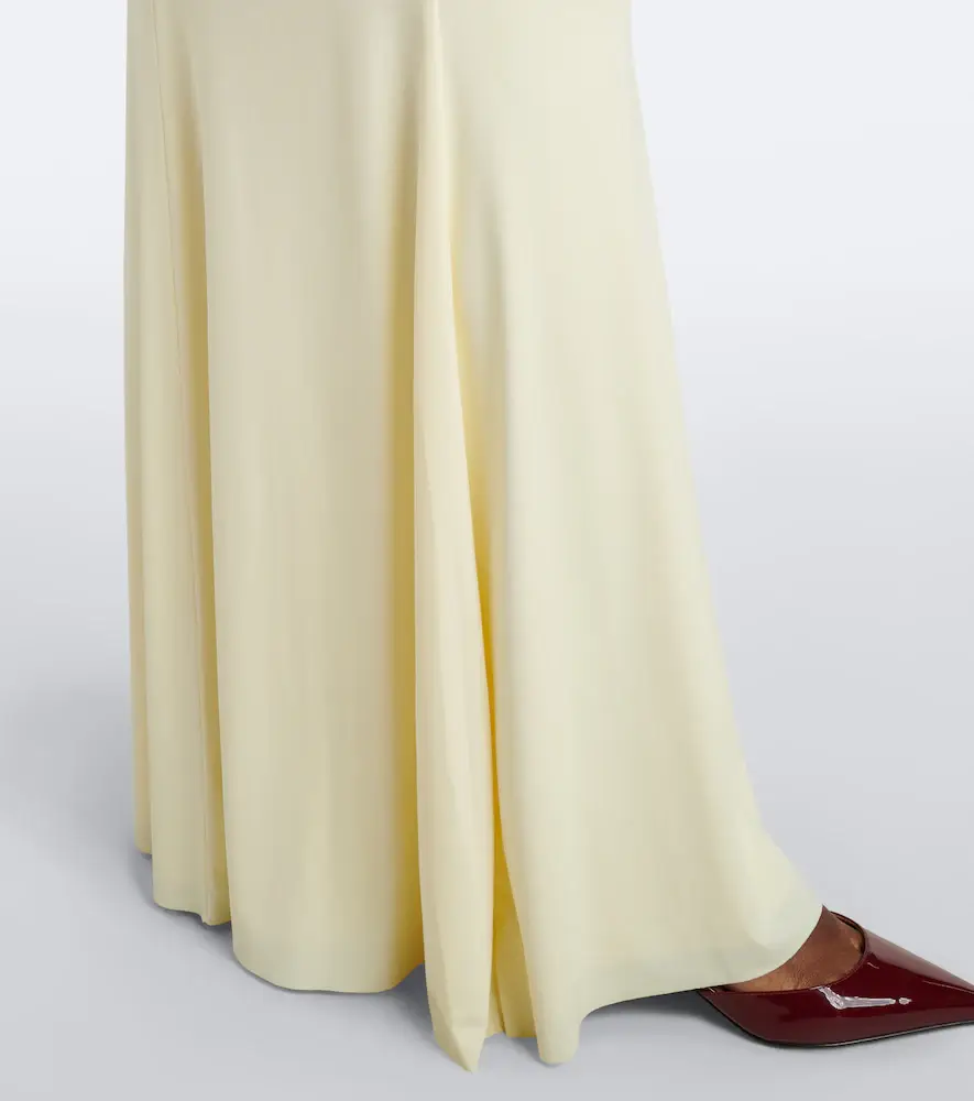 DE LA VALI Cielora ruched maxi dress | Thumbnail 4
