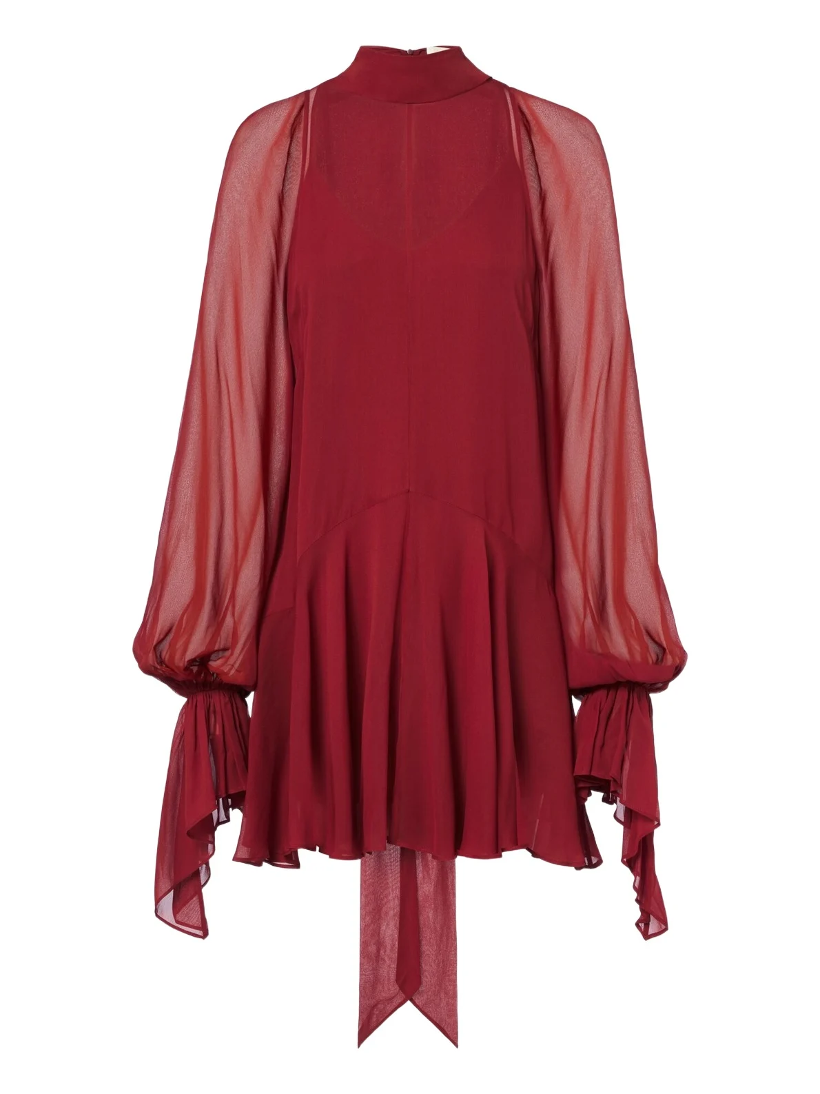Casimiro ruffled georgette minidress Casimiro ruffled georgette minidress
