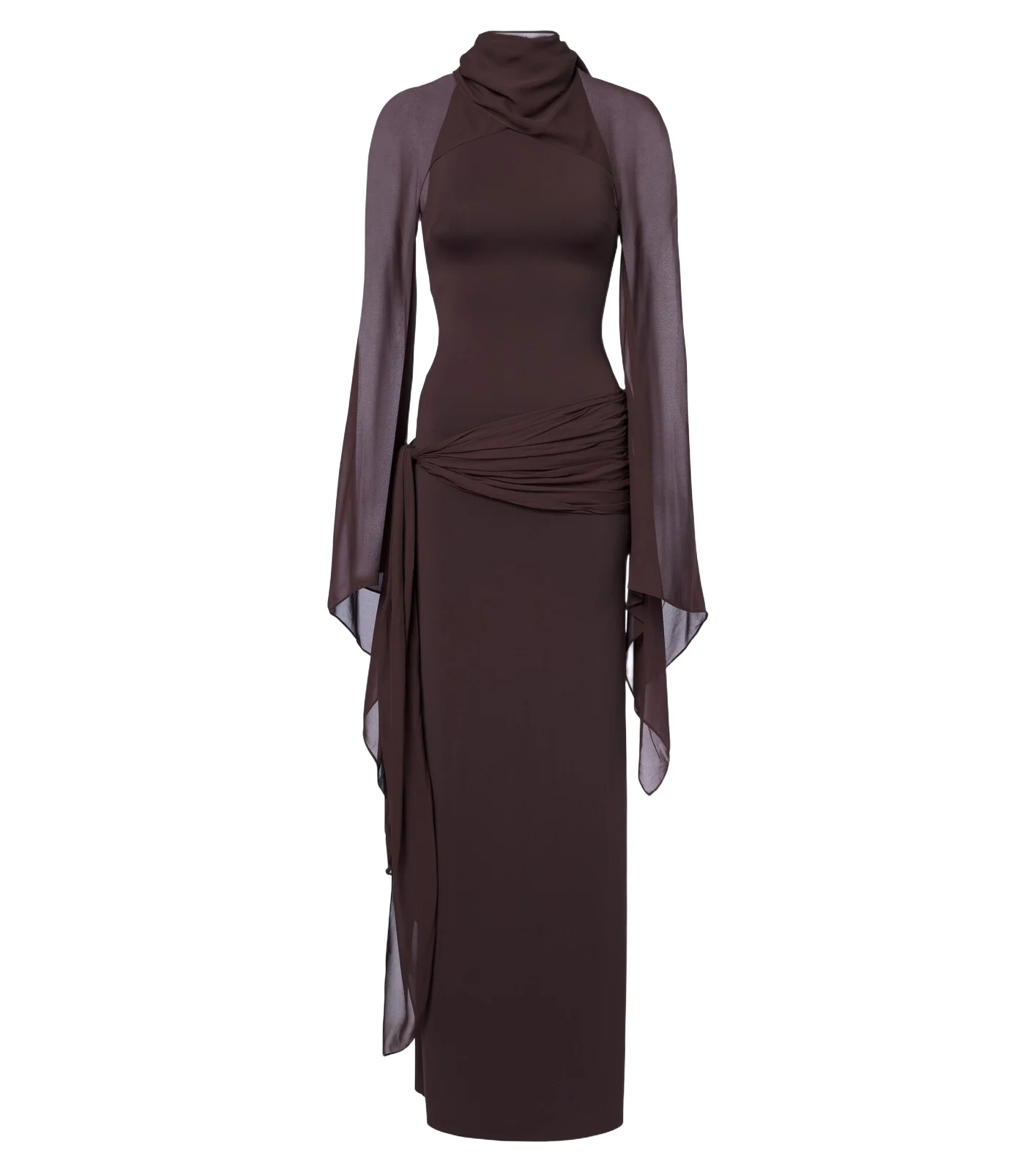 Sabela georgette maxi dress