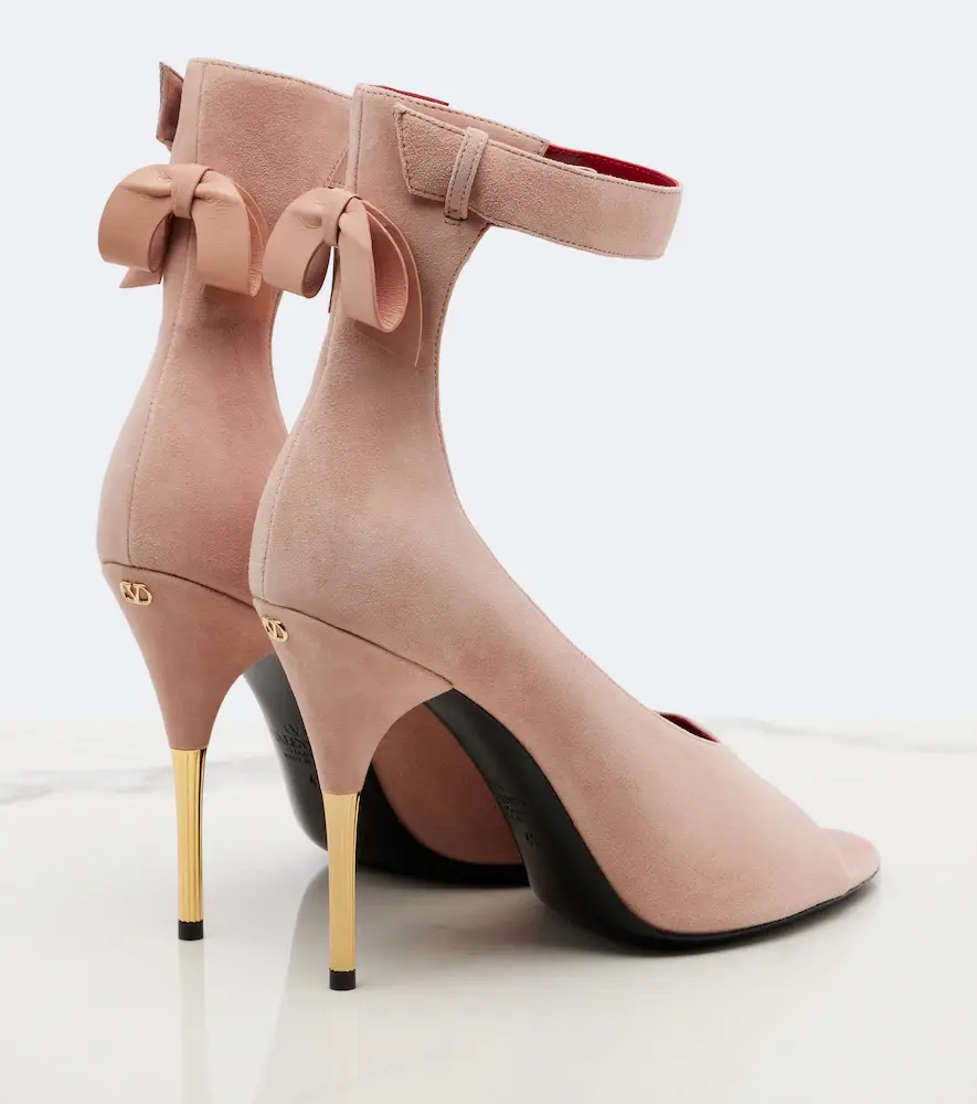Valentino Garavani Fatale bow-detail suede sandals | Thumbnail 2
