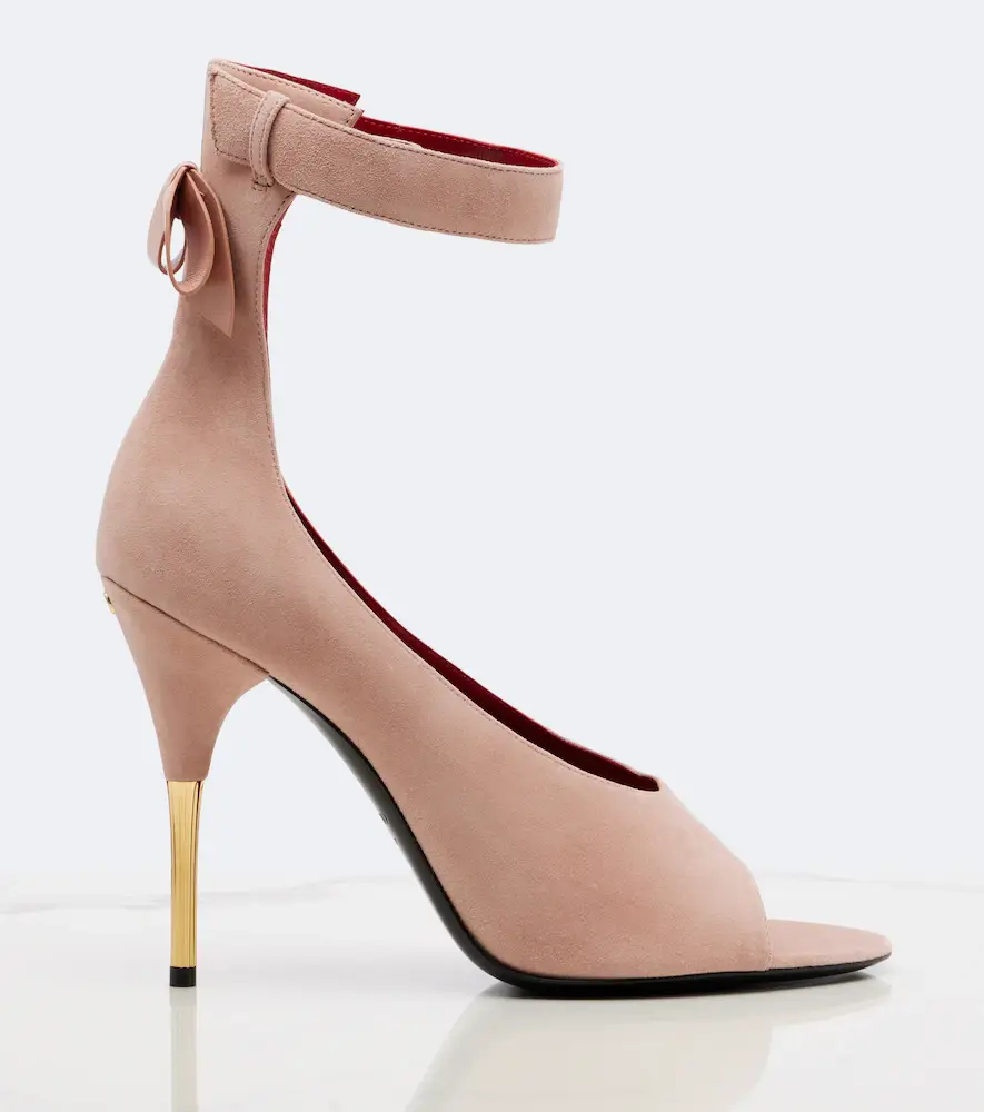 Valentino Garavani Fatale bow-detail suede sandals | Thumbnail 4