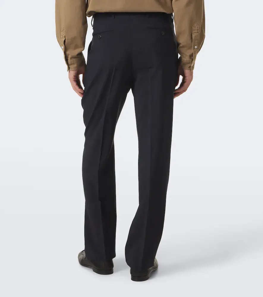 Prada Wool and mohair straight pants | Thumbnail 5 Prada Wool and mohair straight pants | Thumbnail 5