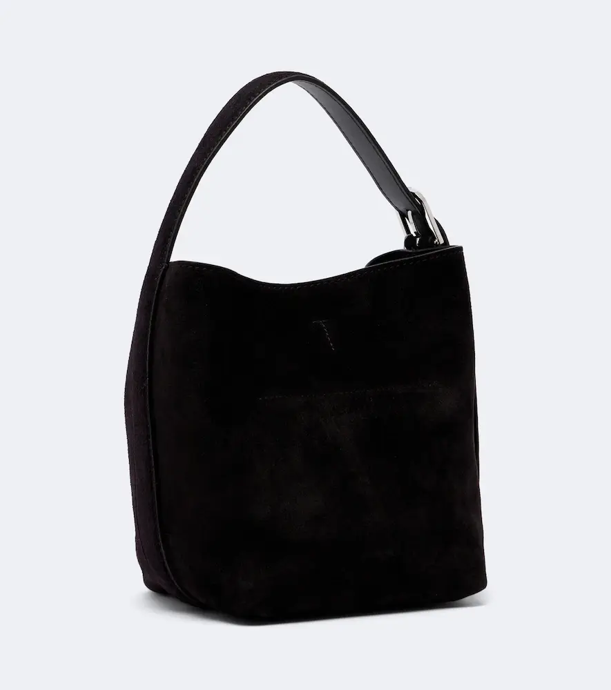 TOTEME Belted Small suede tote bag | Thumbnail 3 TOTEME Belted Small suede tote bag | Thumbnail 3