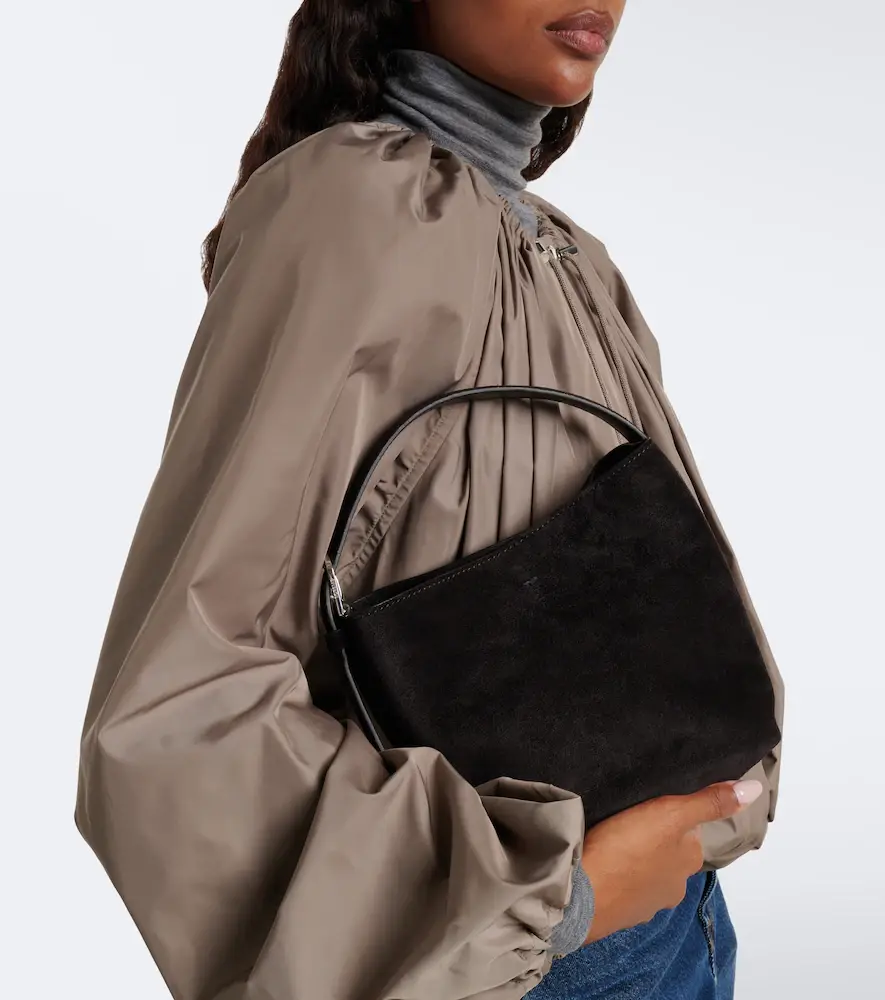 TOTEME Belted Small suede tote bag | Thumbnail 5 TOTEME Belted Small suede tote bag | Thumbnail 5
