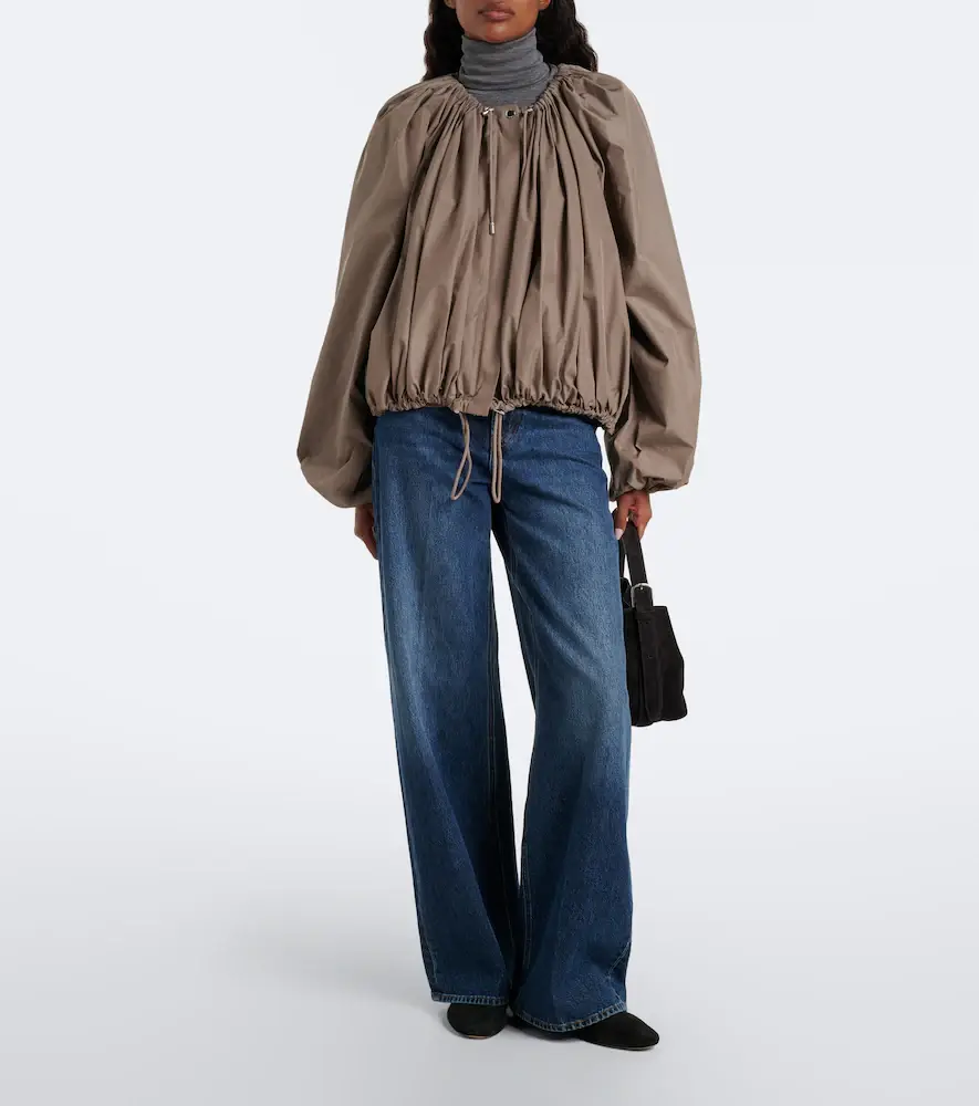 TOTEME Belted Small suede tote bag | Thumbnail 6 TOTEME Belted Small suede tote bag | Thumbnail 6