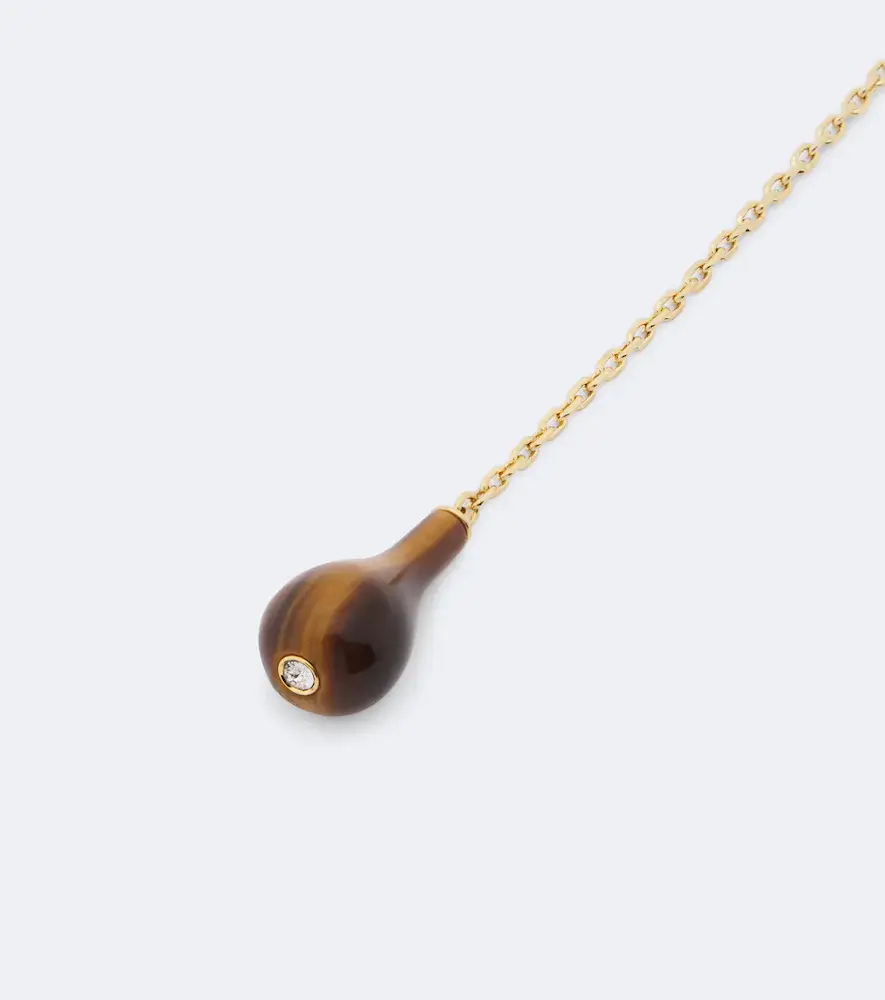 TOTEME Embellished 24kt gold-plated necklace | Thumbnail 3 TOTEME Embellished 24kt gold-plated necklace | Thumbnail 3