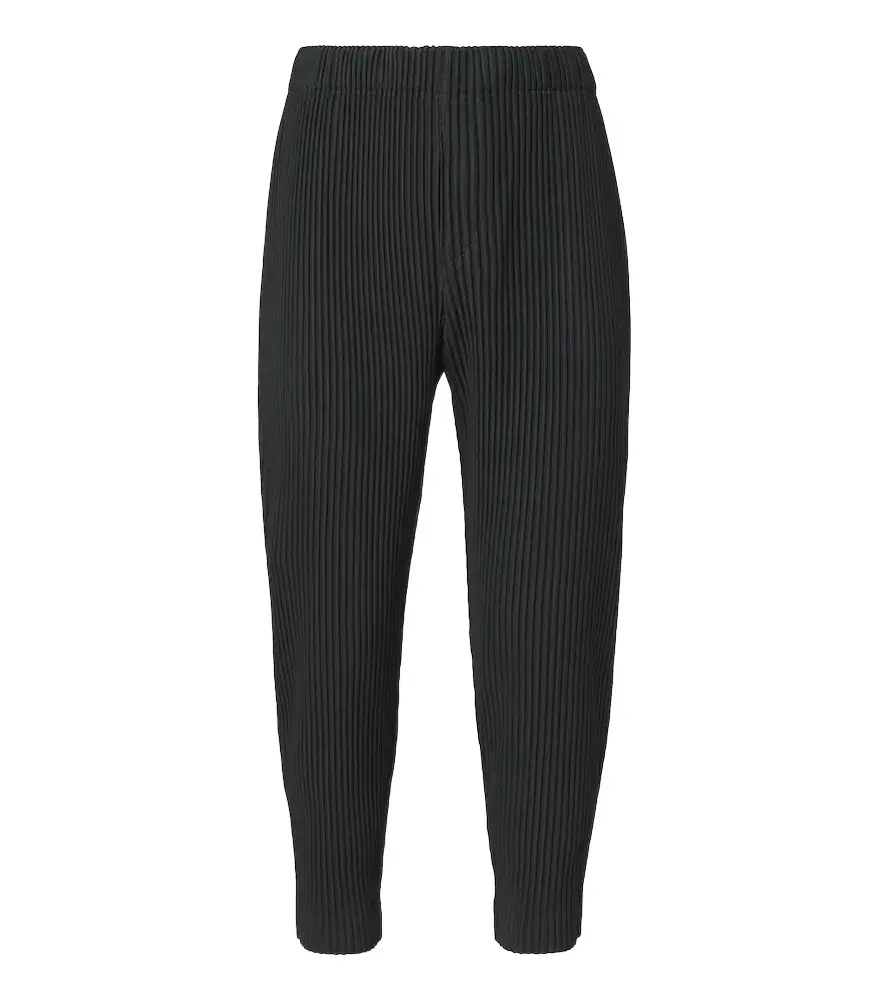 Homme Plissé Issey Miyake Homme Plissé Issey iyake onthly Colors: August pleated tapered pants | Image 1 Homme Plissé Issey Miyake Homme Plissé Issey iyake onthly Colors: August pleated tapered pants | Image 1