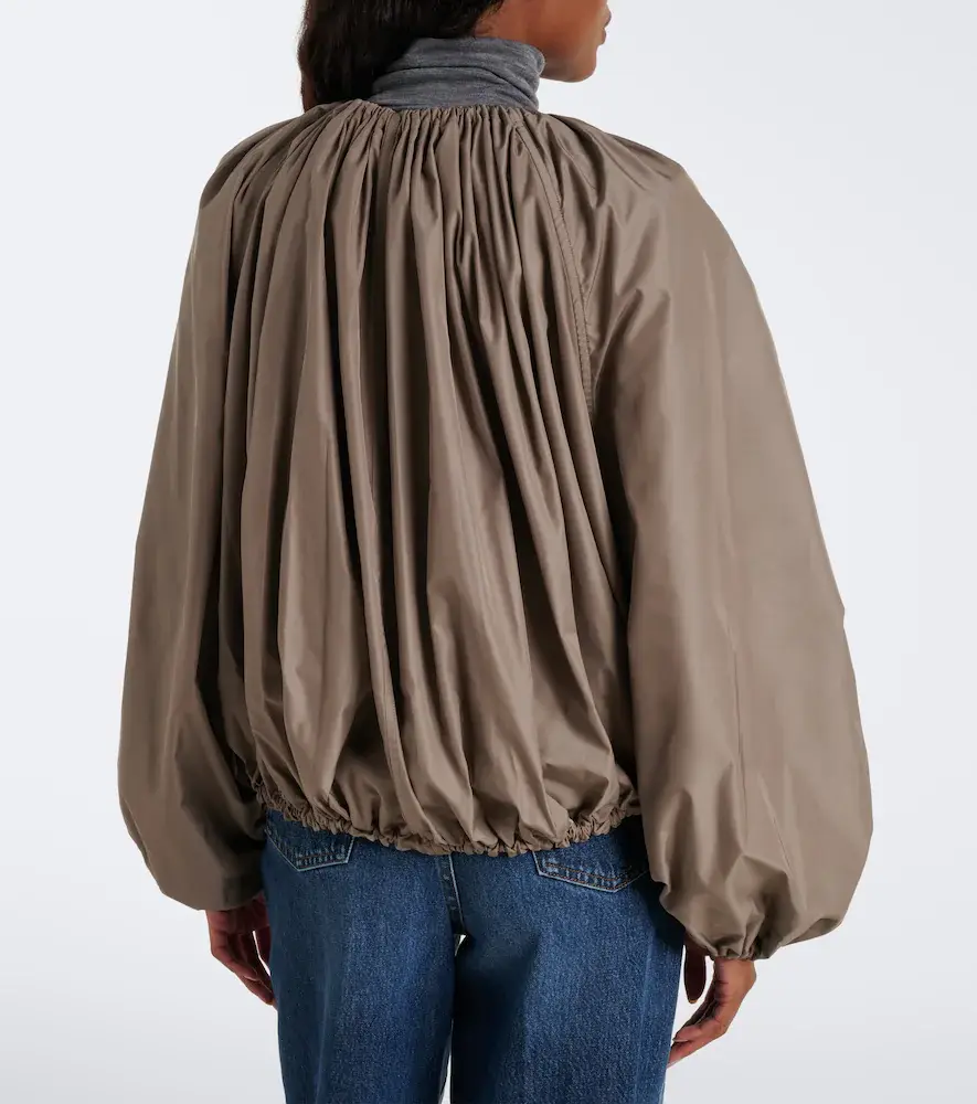 TOTEME Gathered jacket | Thumbnail 4 TOTEME Gathered jacket | Thumbnail 4