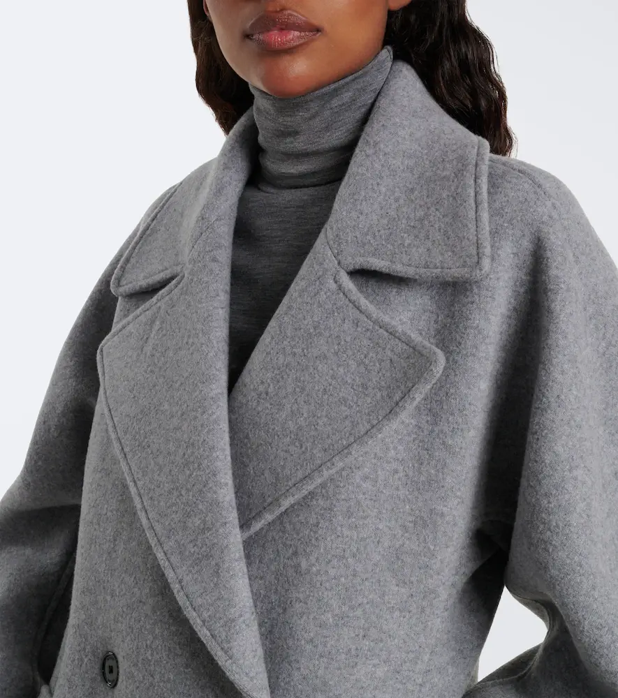 TOTEME Wool and cashmere-blend peacoat | Thumbnail 6 TOTEME Wool and cashmere-blend peacoat | Thumbnail 6