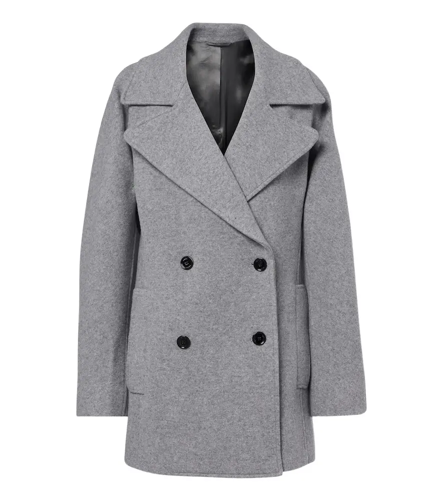 TOTEME Wool and cashmere-blend peacoat | Image 1 TOTEME Wool and cashmere-blend peacoat | Image 1