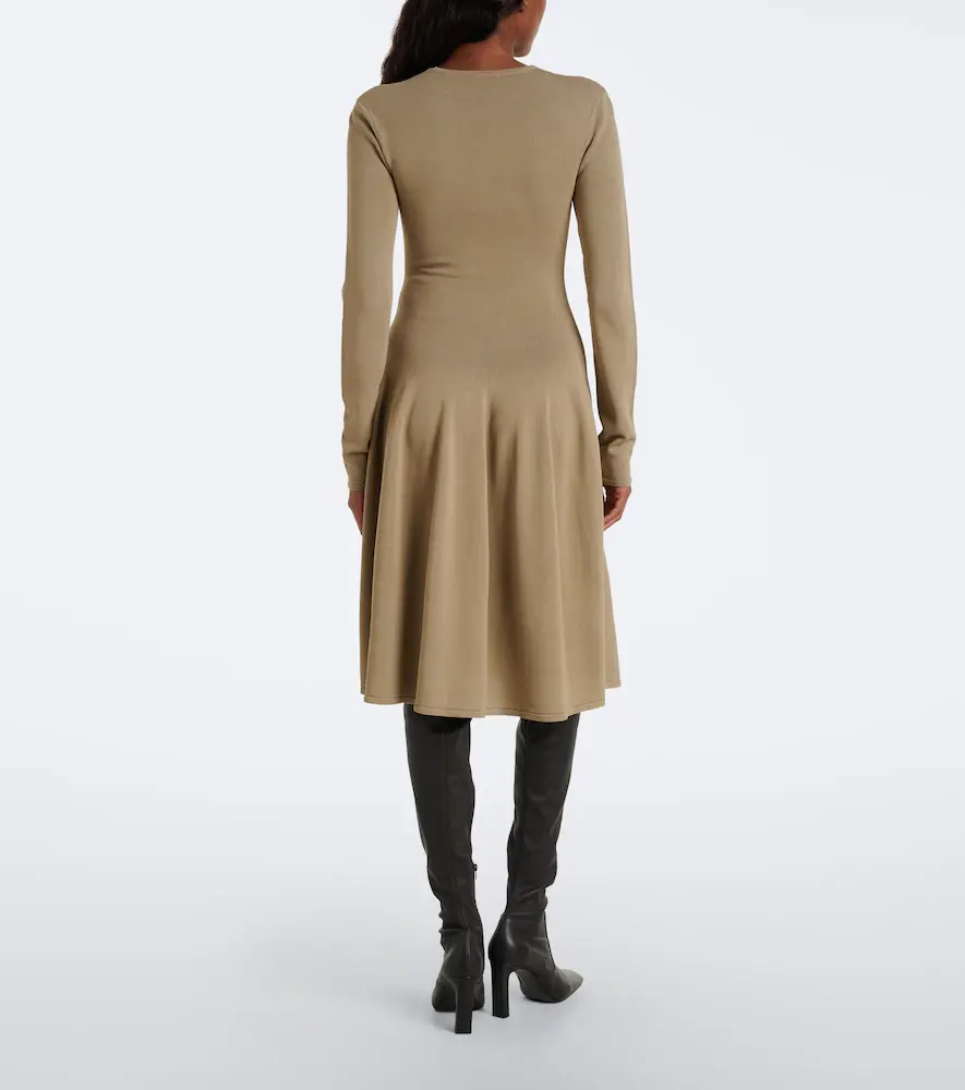 TOTEME Knitted midi dress | Thumbnail 4 TOTEME Knitted midi dress | Thumbnail 4