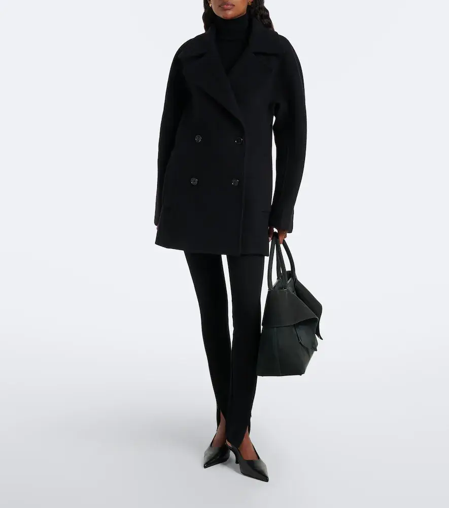 TOTEME Wool and cashmere-blend peacoat | Thumbnail 2 TOTEME Wool and cashmere-blend peacoat | Thumbnail 2