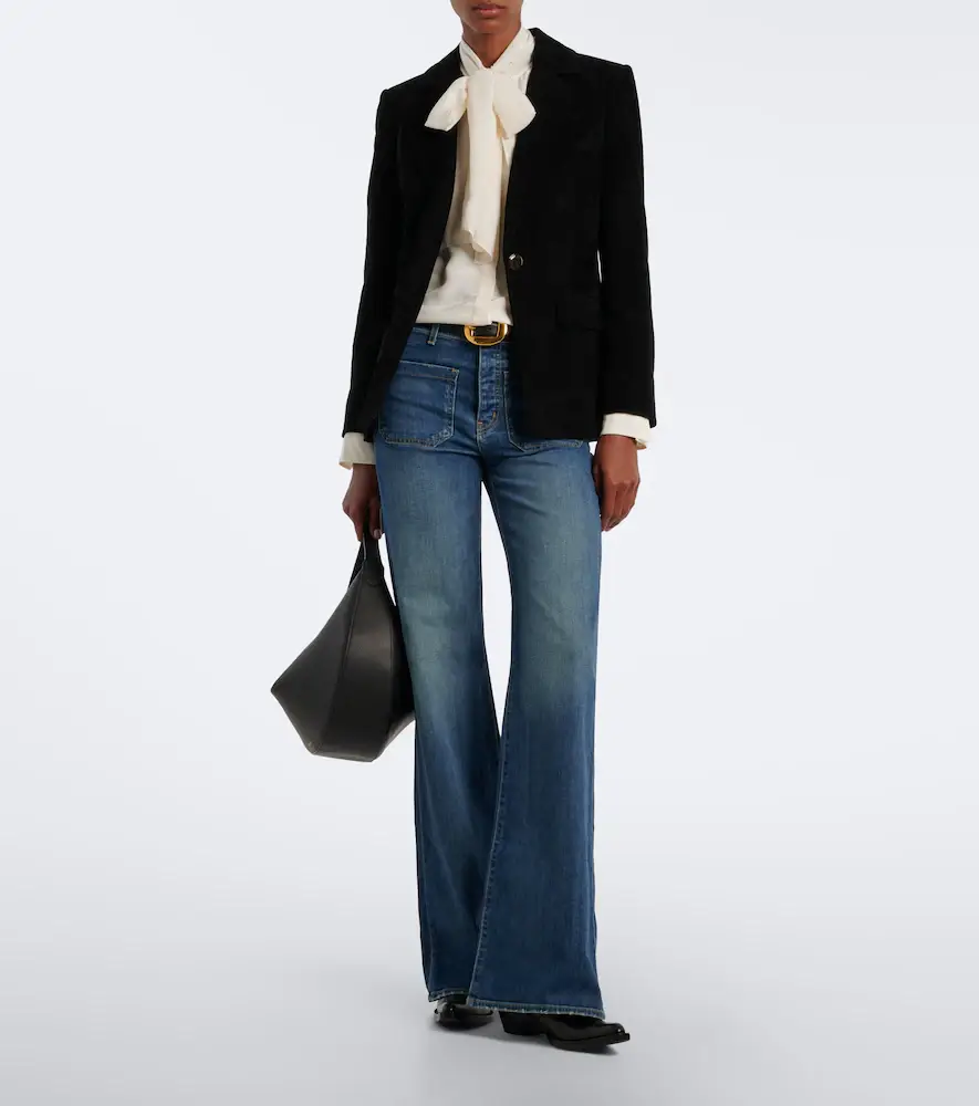 Veronica Beard Darlis tie-neck crêpe de chine blouse | Thumbnail 5 Veronica Beard Darlis tie-neck crêpe de chine blouse | Thumbnail 5