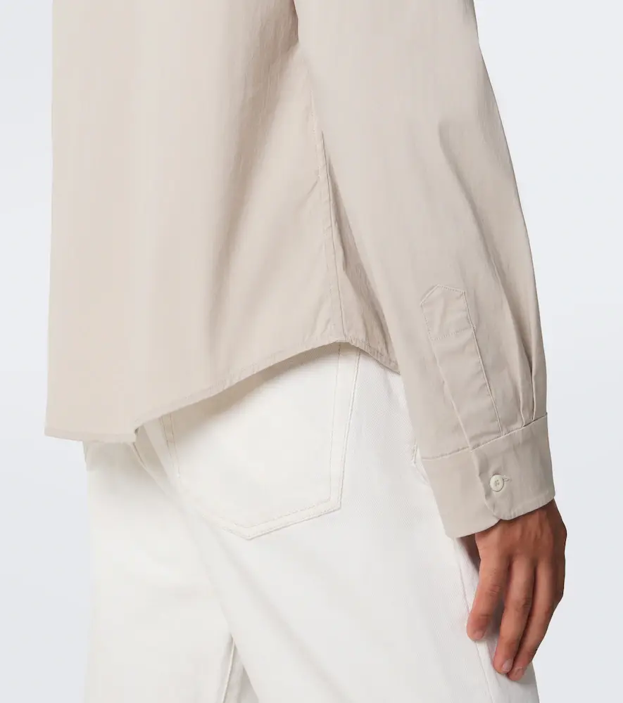 Miu Miu Cotton-blend poplin shirt | Thumbnail 2 Miu Miu Cotton-blend poplin shirt | Thumbnail 2