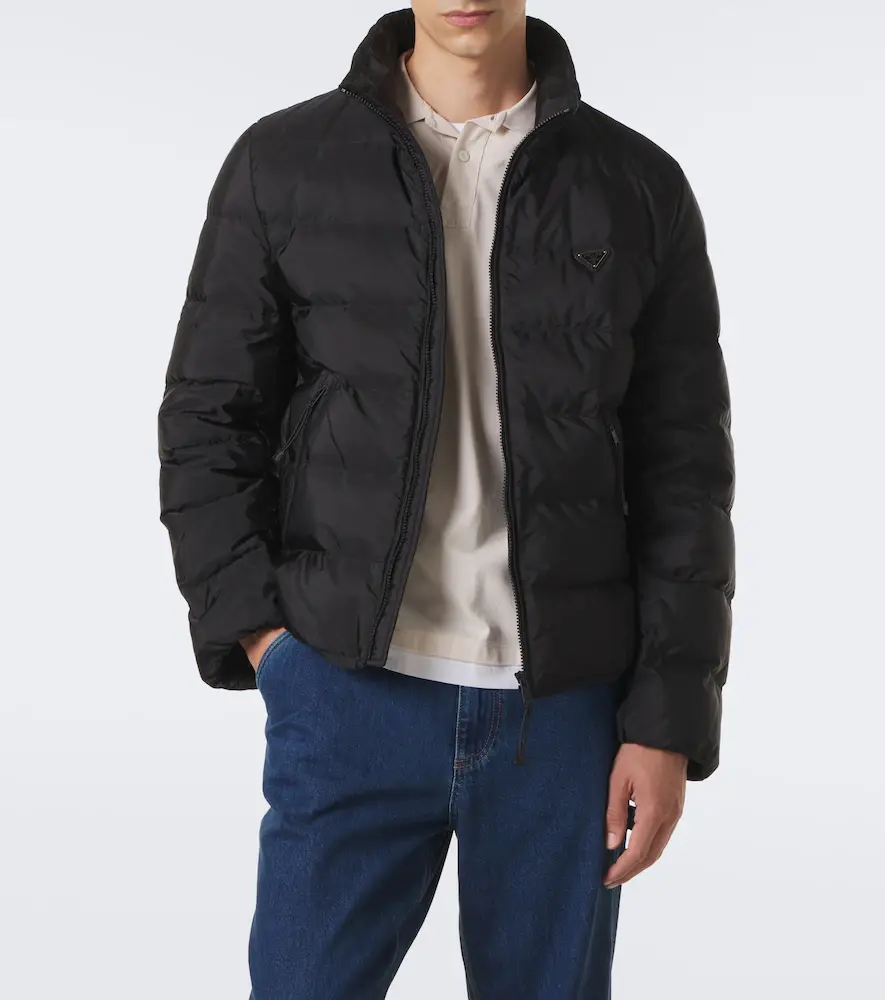 Prada Re-Nylon puffer jacket | Thumbnail 2 Prada Re-Nylon puffer jacket | Thumbnail 2
