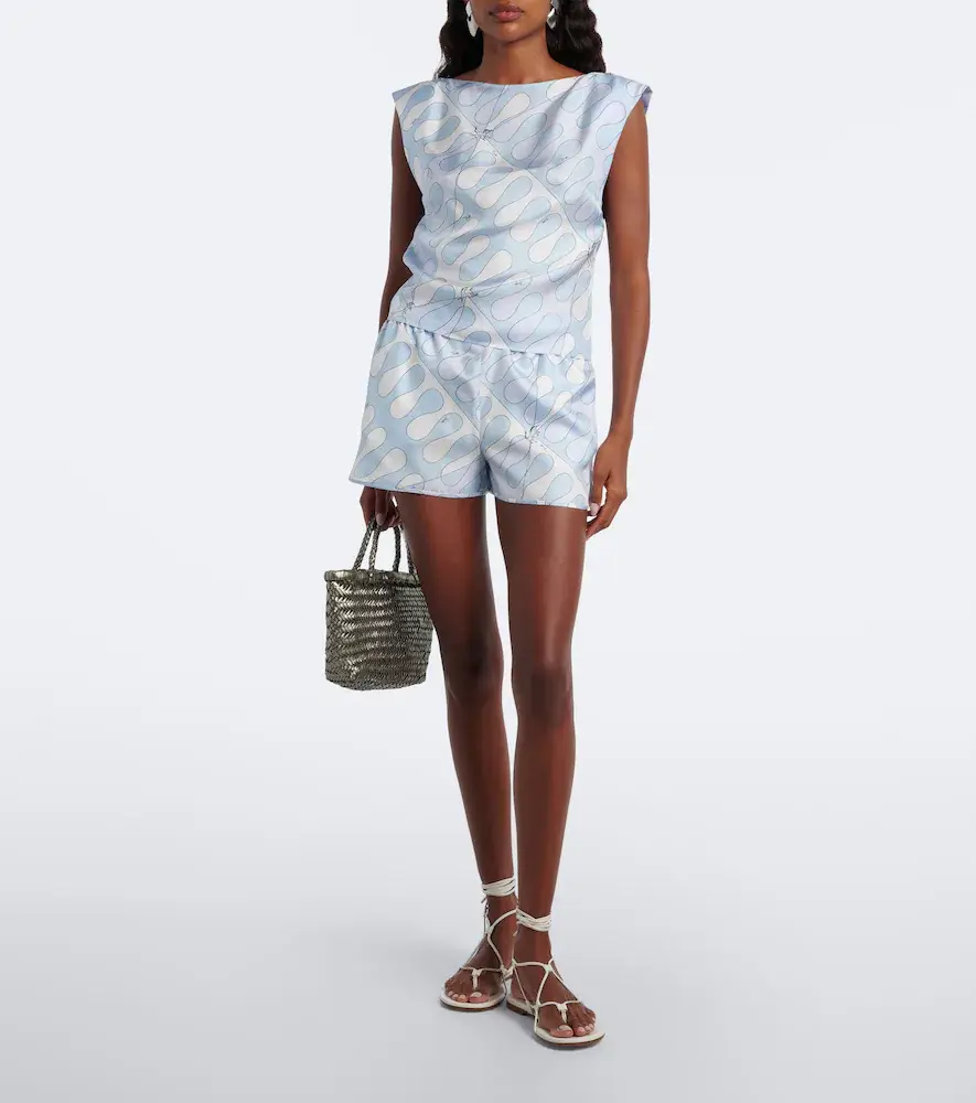 PUCCI Leocorno silk twill top | Thumbnail 3 PUCCI Leocorno silk twill top | Thumbnail 3