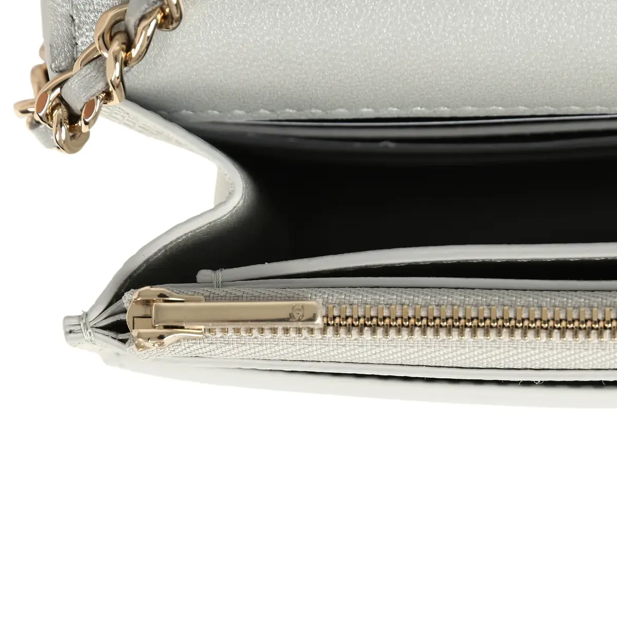Chanel Chanel Wallet On Chain WOC Silver Metallic Lizard Embossed Calfskin Light Gold Hardware | Thumbnail 10 Chanel Chanel Wallet On Chain WOC Silver Metallic Lizard Embossed Calfskin Light Gold Hardware | Thumbnail 10