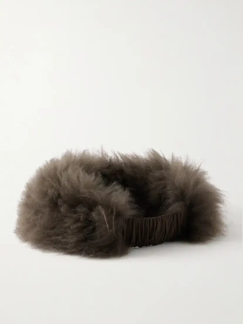 Yves Salomon Shearling Headband | Thumbnail 3 Yves Salomon Shearling Headband | Thumbnail 3