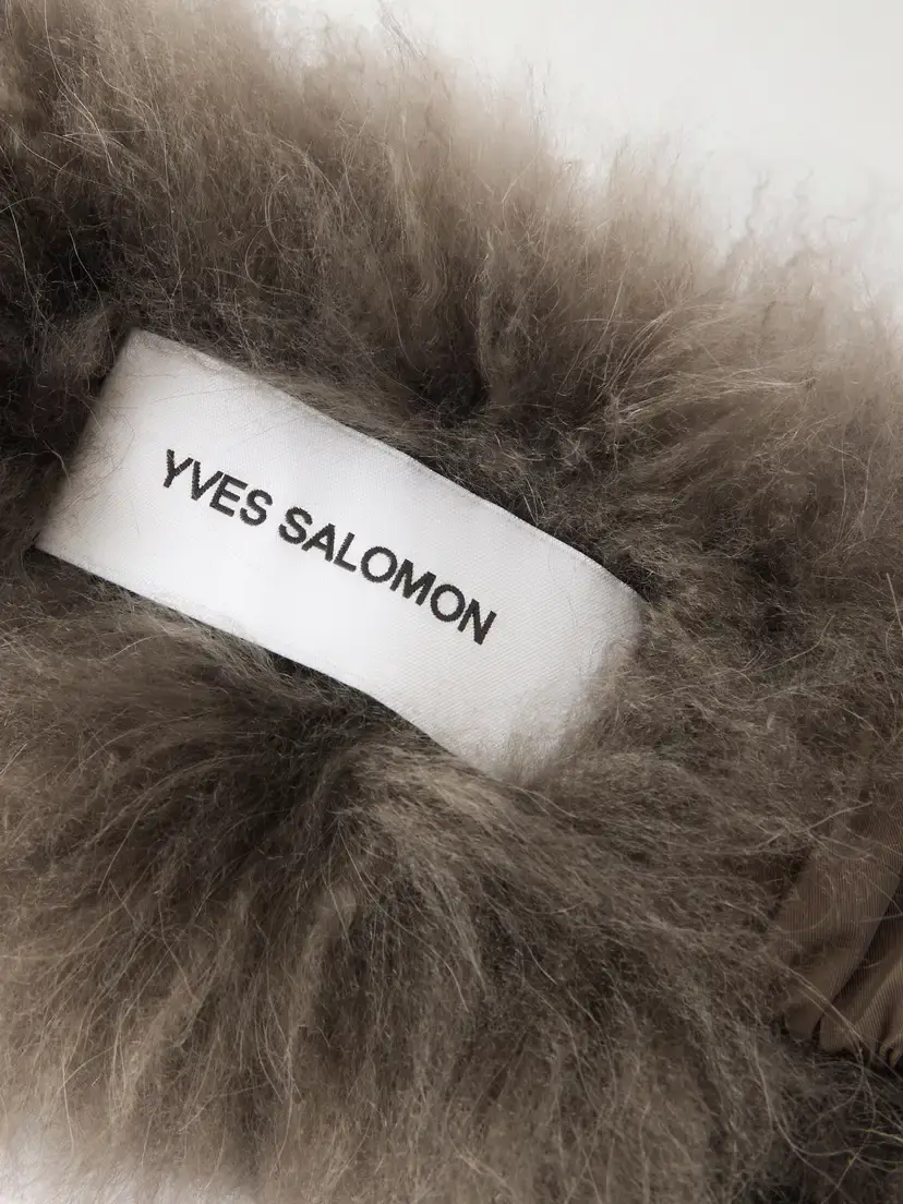 Yves Salomon Shearling Headband | Thumbnail 4 Yves Salomon Shearling Headband | Thumbnail 4