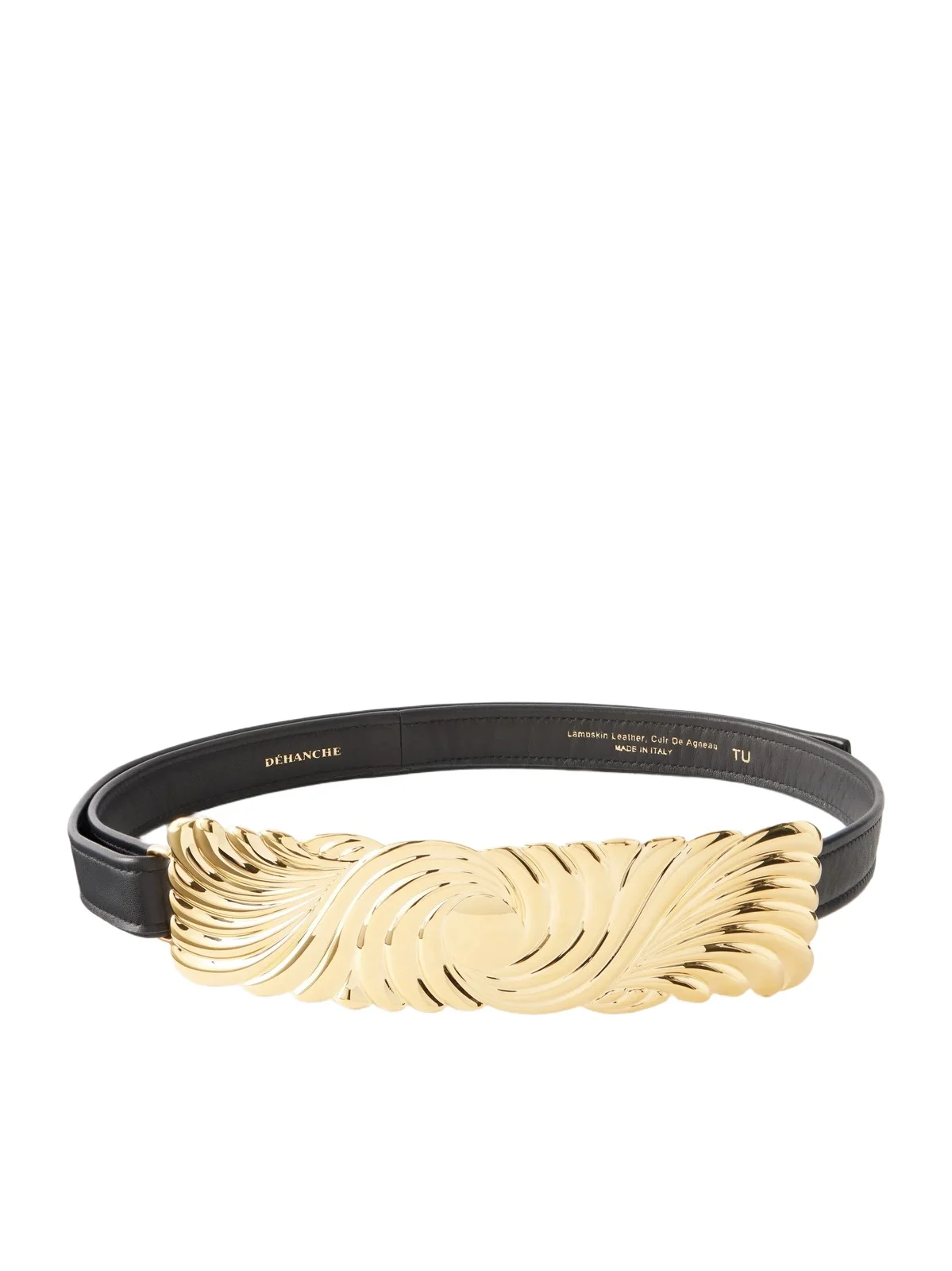 Laurent Embellished Leather Belt Laurent Embellished Leather Belt