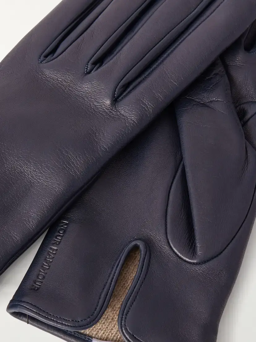 Nour Hammour Leather Gloves | Thumbnail 2 Nour Hammour Leather Gloves | Thumbnail 2