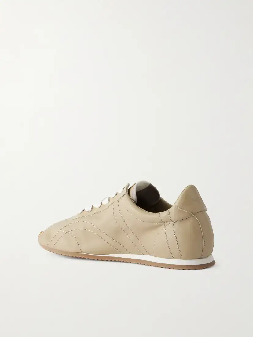 TOTEME Flex Leather Sneakers | Thumbnail 3 TOTEME Flex Leather Sneakers | Thumbnail 3