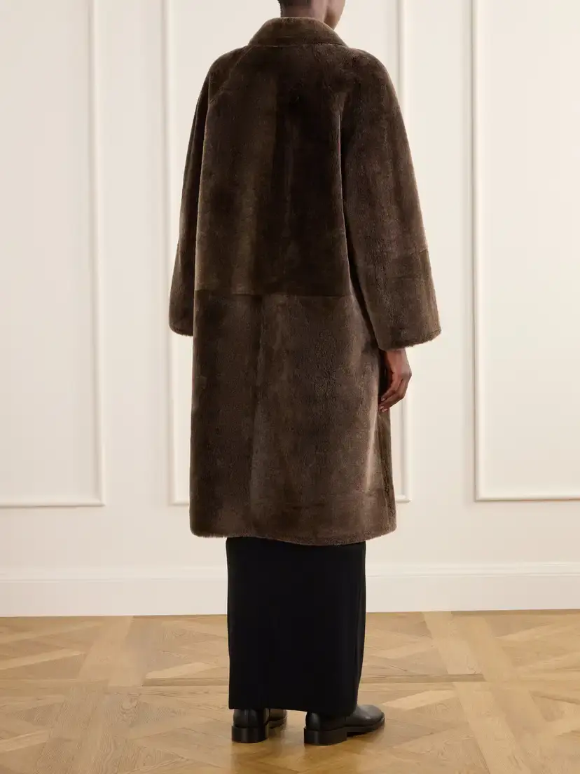 Yves Salomon Shearling Coat | Thumbnail 4 Yves Salomon Shearling Coat | Thumbnail 4