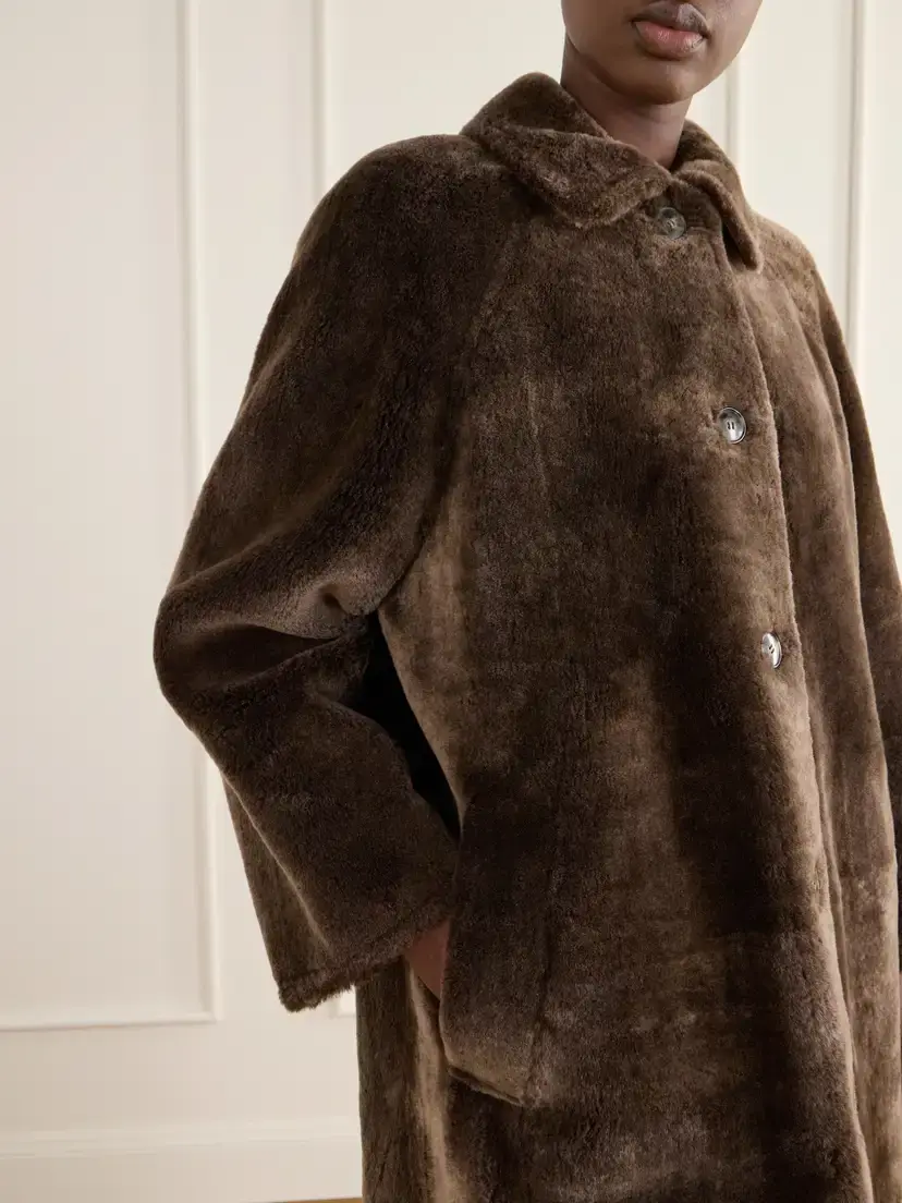 Yves Salomon Shearling Coat | Thumbnail 6 Yves Salomon Shearling Coat | Thumbnail 6