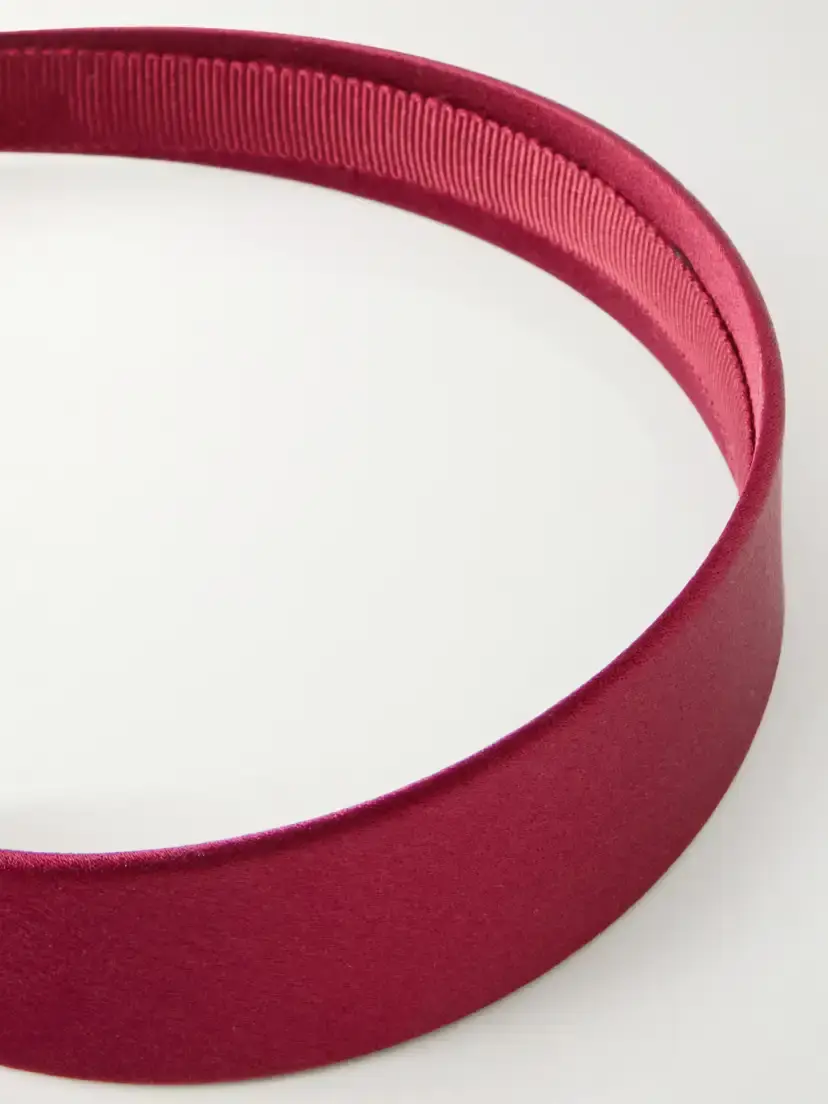 Jennifer Behr Tori Silk-satin Headband | Thumbnail 3 Jennifer Behr Tori Silk-satin Headband | Thumbnail 3