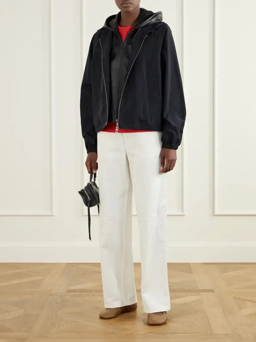 Loewe Cotton-blend Shell Hooded Jacket | Thumbnail 2 Loewe Cotton-blend Shell Hooded Jacket | Thumbnail 2